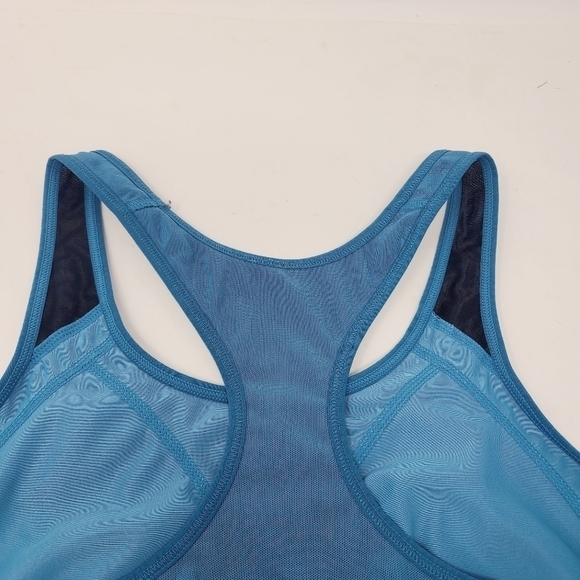 Brooks | Women's Blue and Black Printed Sports Bra (Size XL) - Picture 9 of 11
